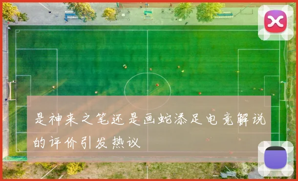是神来之笔还是画蛇添足电竞解说的评价引发热议